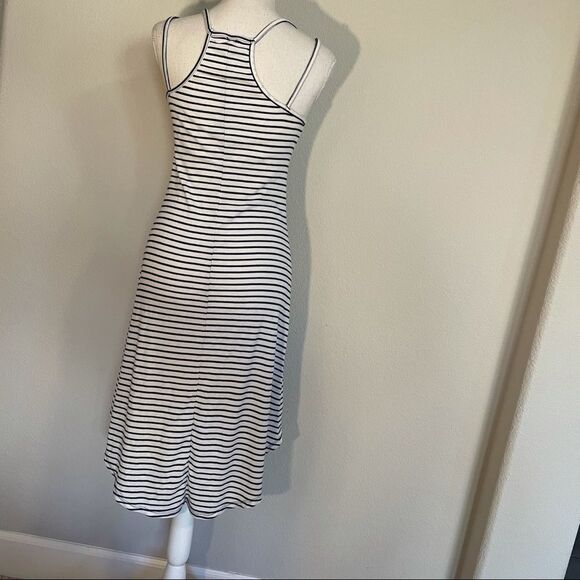 POOF! High-low, double strap, Striped Cotton/Rayon tank top dress, Size S - Picture 7 of 7